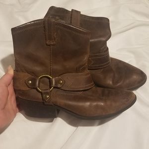 Mossimo Brown Leather Boots